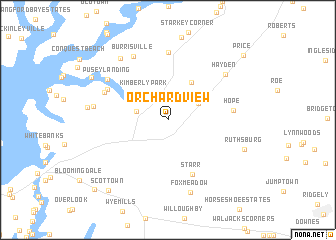 map of Orchard View