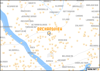 map of Orchard View