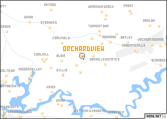 map of Orchard View