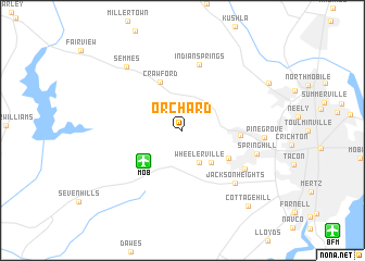 map of Orchard