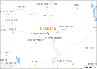 map of Orcutts