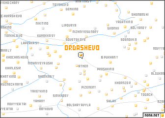 map of Ordashevo