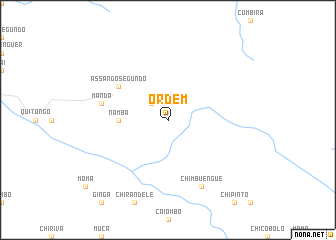 map of Ordem