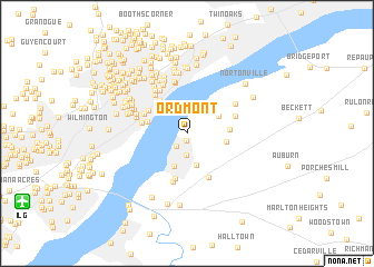 map of Ordmont