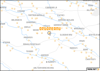 map of Ordoreanu