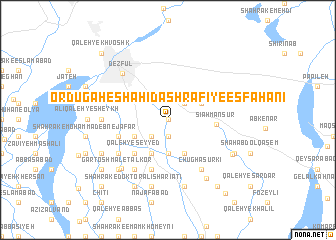 map of Ordūgāh-e Shahīd Ashrafī-ye Eşfahānī