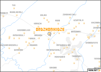 map of Ordzhonikidze