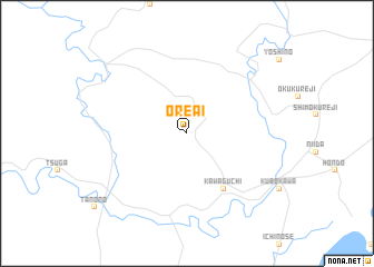 map of Oreai