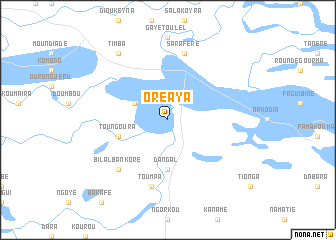 map of Oré Aya