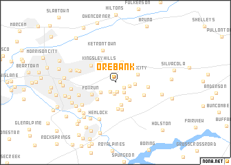 map of Orebank