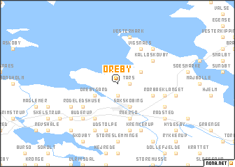 map of Oreby