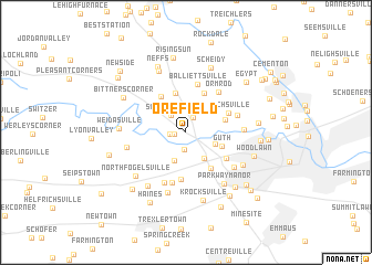 map of Orefield