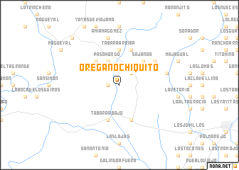 map of Orégano Chiquito