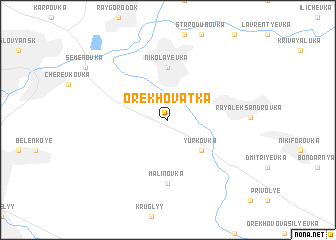 map of Orekhovatka