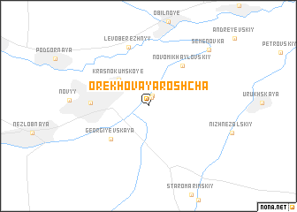 map of Orekhovaya Roshcha