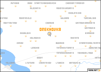 map of Orekhovka