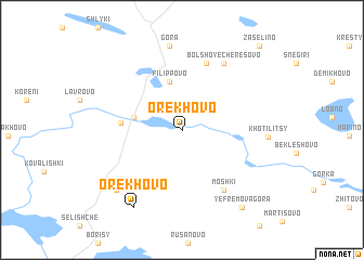 map of Orekhovo