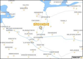 map of Orekhovo