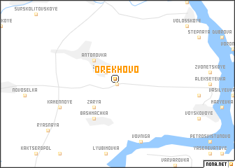 map of Orekhovo