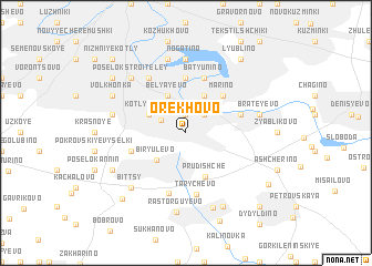 map of Orekhovo