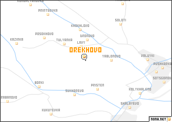 map of Orekhovo