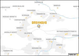 map of Orekhovo