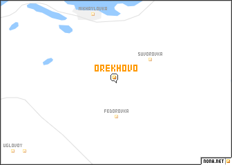 map of Orekhovo