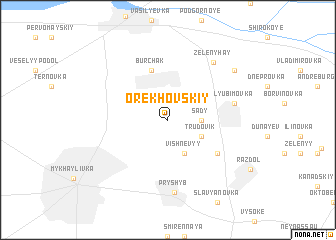 map of Orekhovskiy