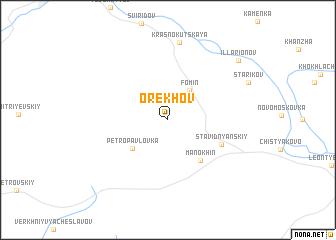 map of Orekhov