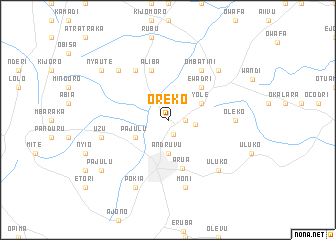 map of Oreko