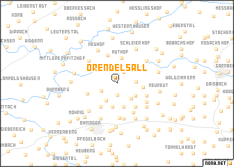map of Orendelsall