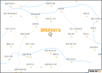 map of Örenkuyu