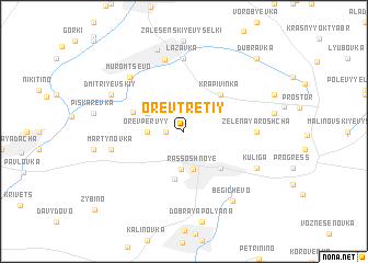 map of Orev Tretiy