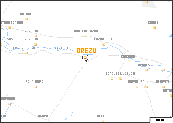 map of Orezu