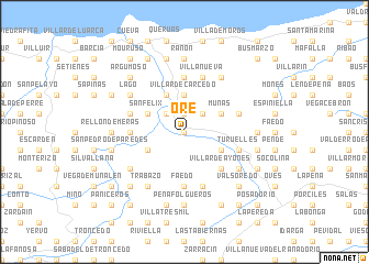 map of Ore