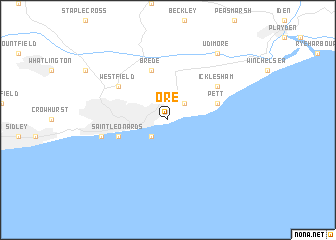 map of Ore