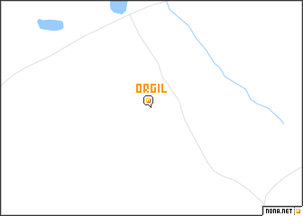 map of Orgil