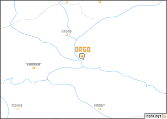 map of Orgo