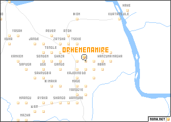 map of Orhemen Amire