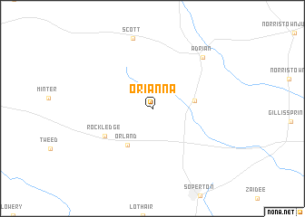 map of Orianna