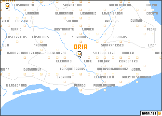 map of Oria