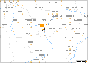 map of Oriá