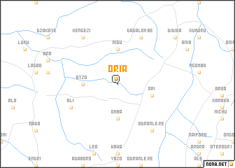 map of Oria