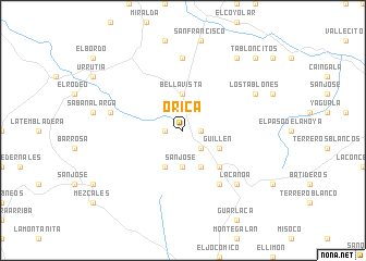 map of Orica