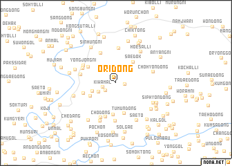 map of Ori-dong