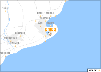 map of Orido