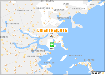 map of Orient Heights
