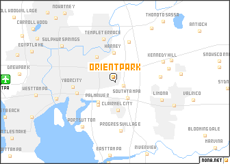 map of Orient Park