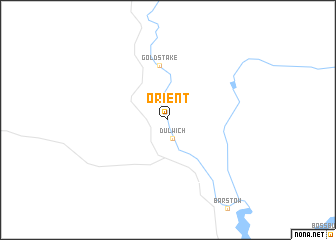 map of Orient