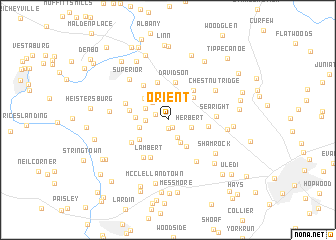 map of Orient